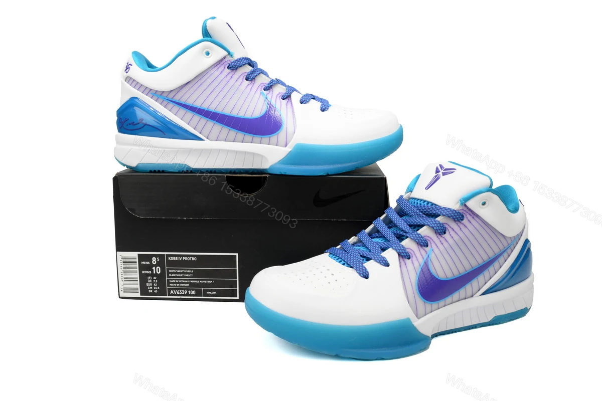 View 2 of Nike Kobe 4 Protro Draft Day Hornets AV6339-100