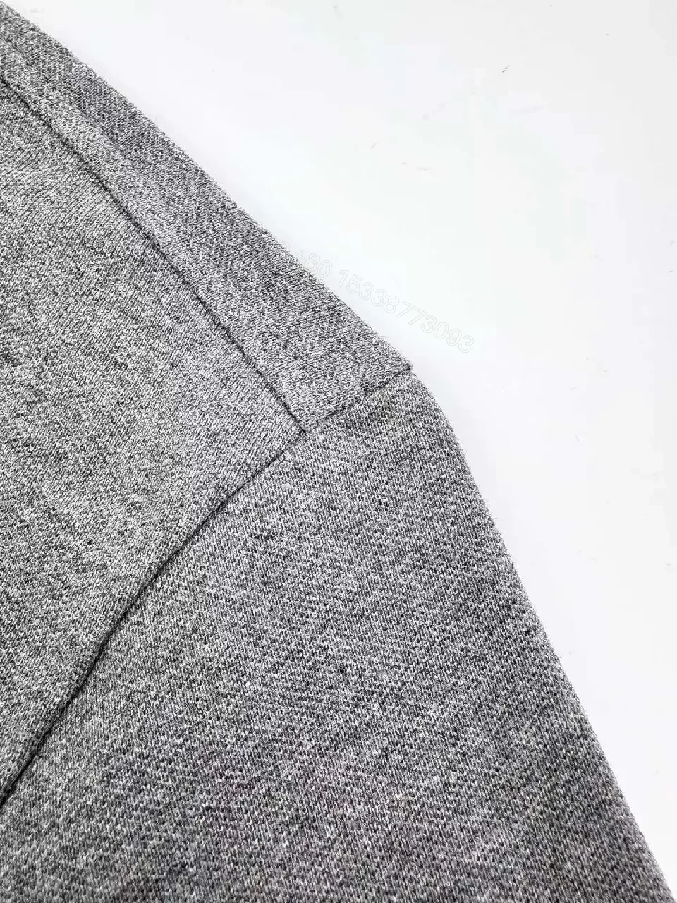View 6 of Grey Gradient Polo Tee with Subtle Embroidery Polo Shirt, Luxe Everyday