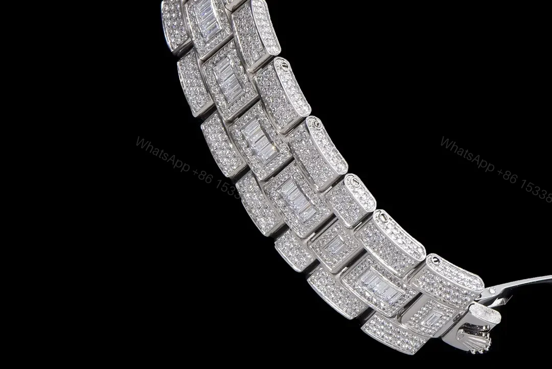 View 7 of Rolex GMT-Master II Bust Down Diamond Replica 40mm ROLEX-GMT2-DIAM40
