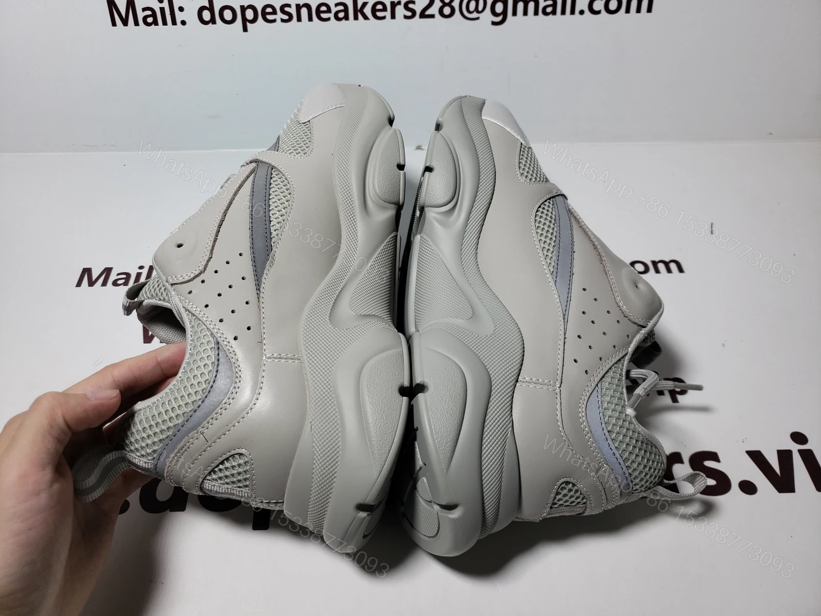 View 3 of Dior B22 Triple Grey 3SN231YKA804