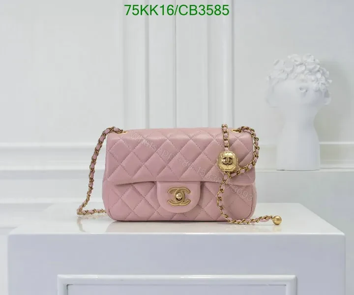 View 30 of Chanel Classic Mini Rectangle Pearl Crush Flap Bag – Genuine Leather