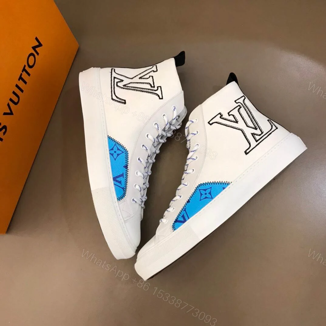 View 7 of LOUIS VUITTON TATTOO HIGH TOP WHITE SNEAKER – LV76