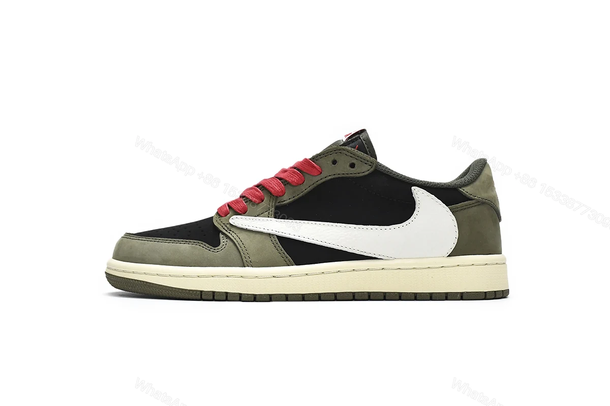 View 15 of Travis Scott x Air Jordan 1 Low Dark Green DM7866-196