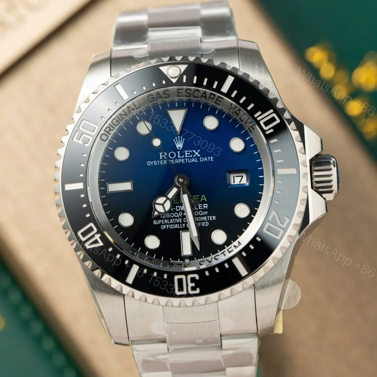 View 3 of Replica Rolex Deepsea James Cameron Dial 126660