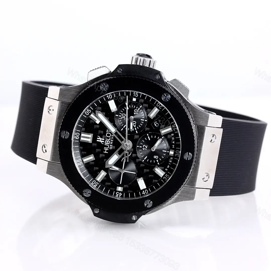 View 4 of JB Factory Hublot Big Bang Black Rubber Strap Watch