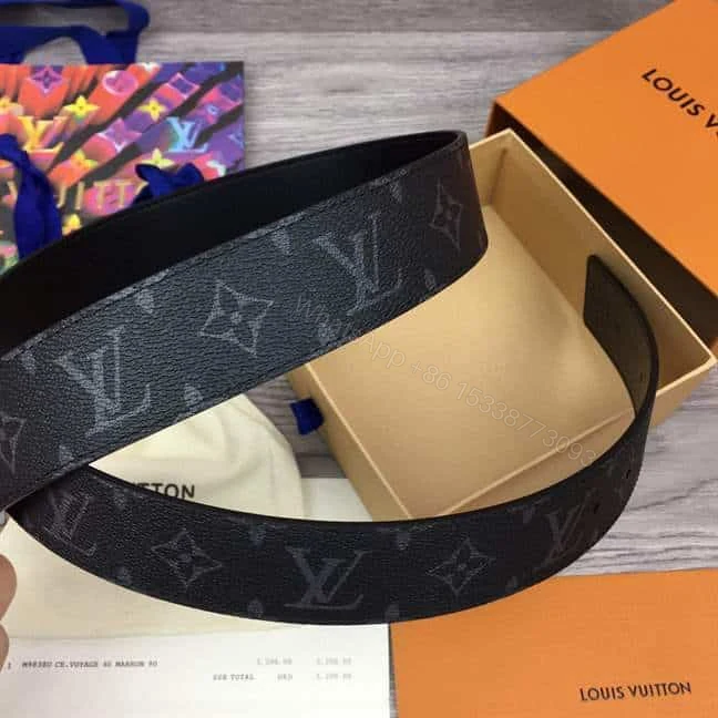 View 2 of LOUIS VUITTON PYRAMIDE 40MM REVERSIBLE BELT – B179