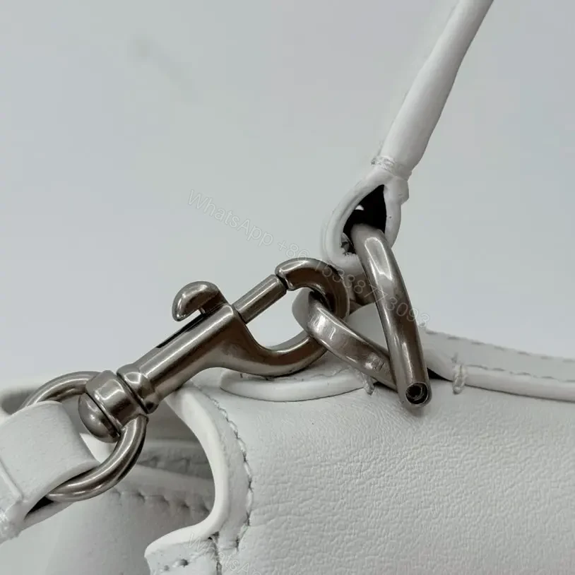 View 8 of 高仿Balenciaga*Rodeo系列4U9001小牛皮手袋白銀Mini免檢版