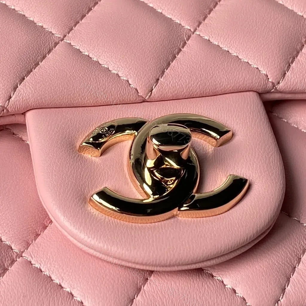 View 2 of Pink Quilted Chain Flap Bag - Luxe Everyday Crossbody Bag