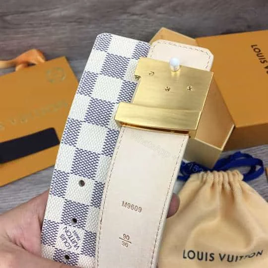 View 4 of LV INITIALES DAMIER BELT – B134