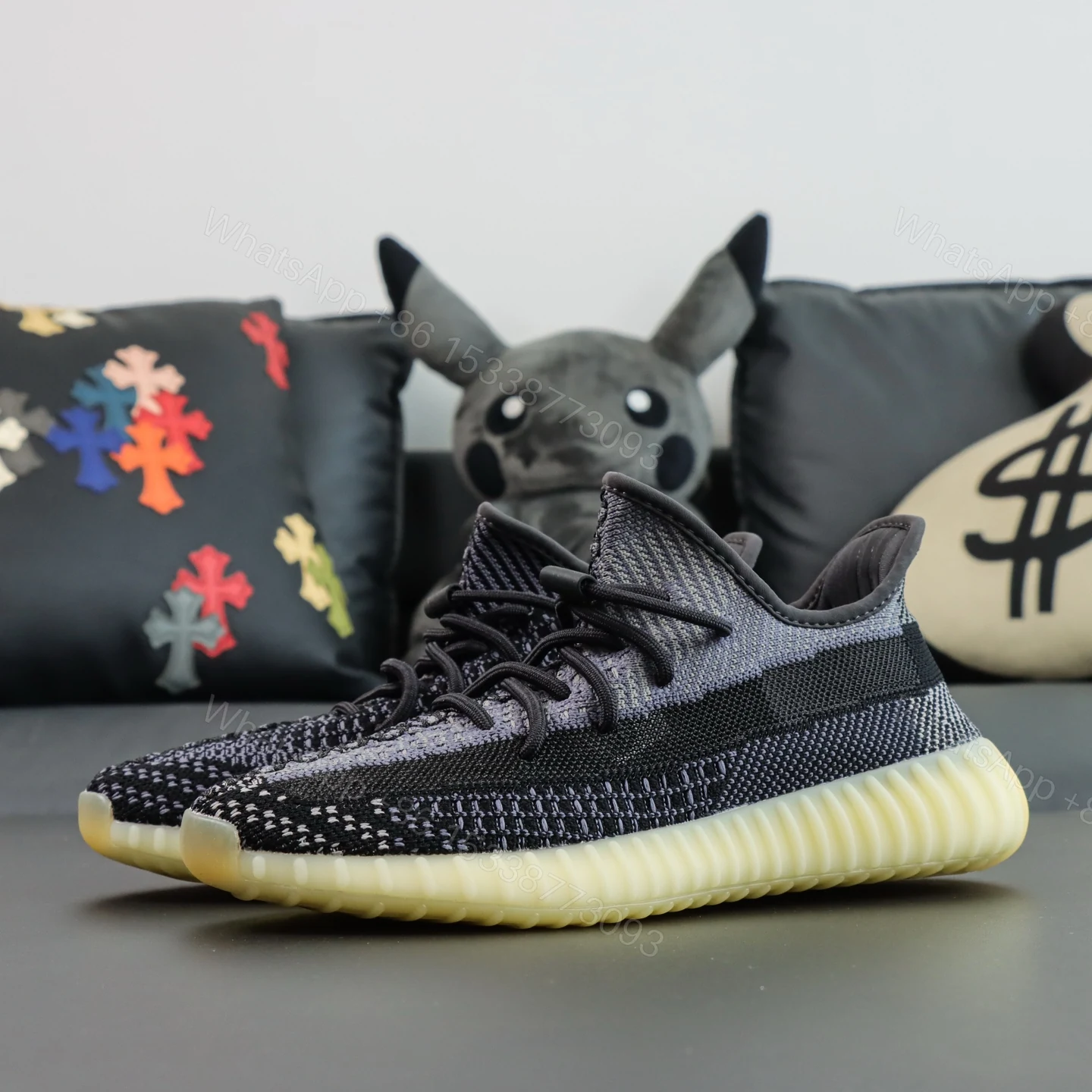 View 8 of Yeezy Boost 350 V2 Carbon Replicas