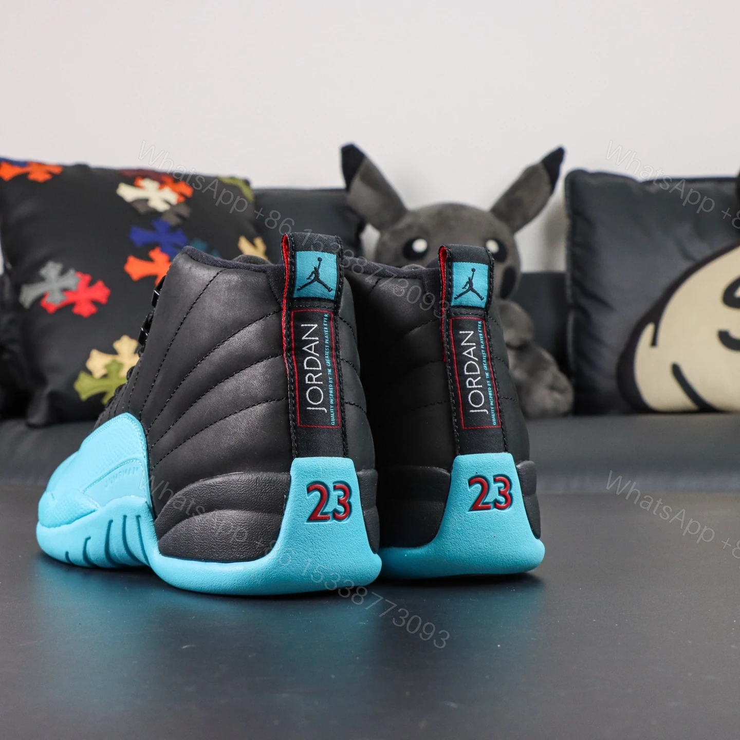 View 5 of Air Jordan 12 “Gamma Blue” Reps