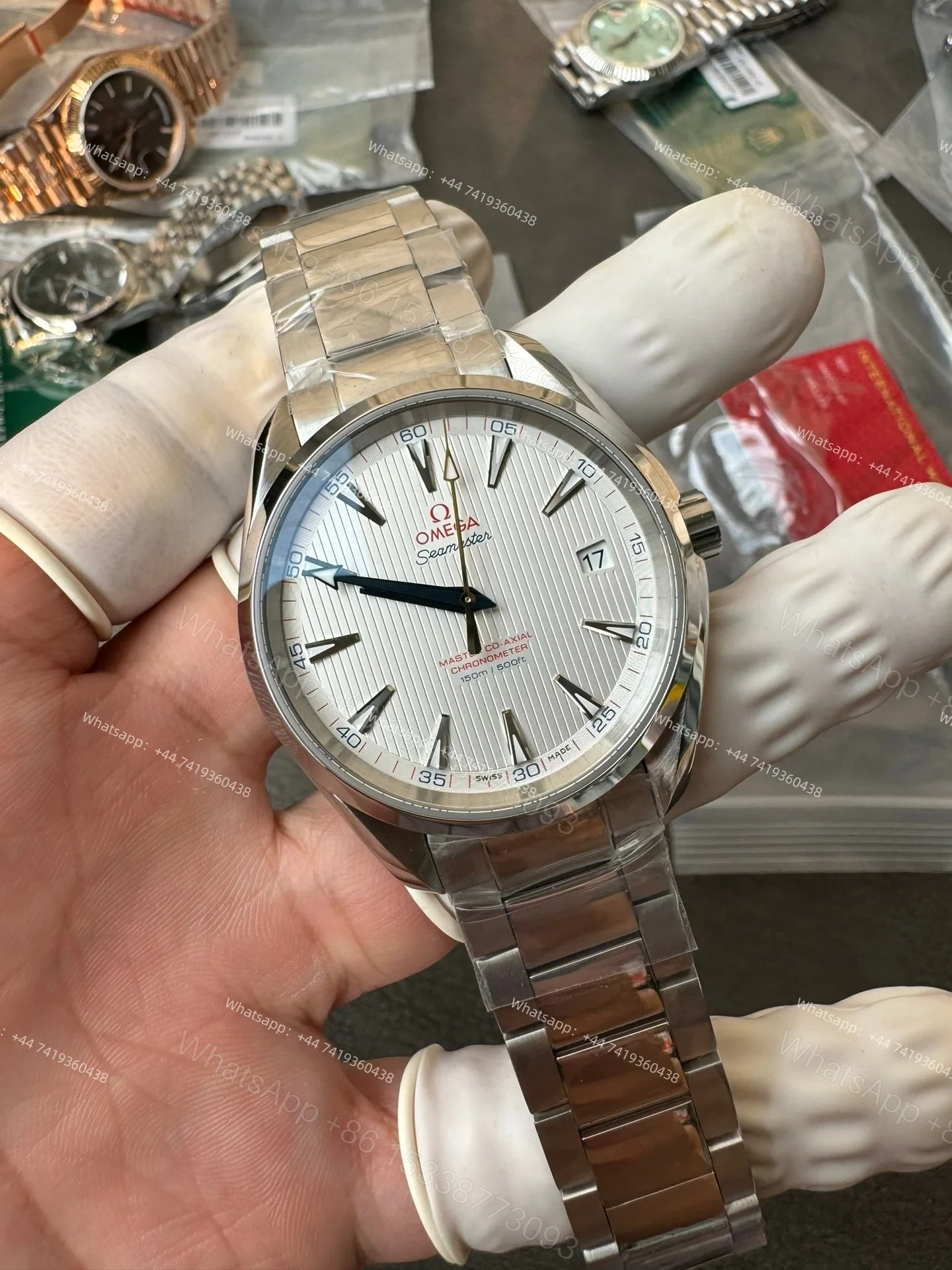 View 3 of Omega Super Clone Seamaster Aqua Terra 150M 41MM 231.1042.02.002