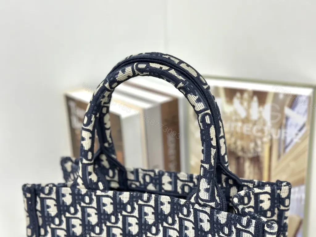 View 7 of Chic Monogram Tote: Dior-Style Everyday Luxe Carry