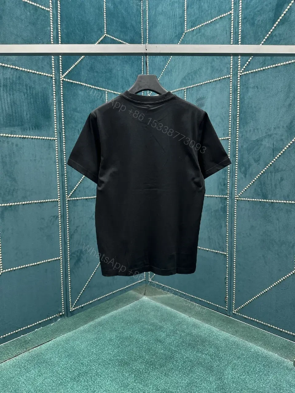 View 3 of Minimalist Black Tee: Crest-Inspired, Elevated Comfort Tee