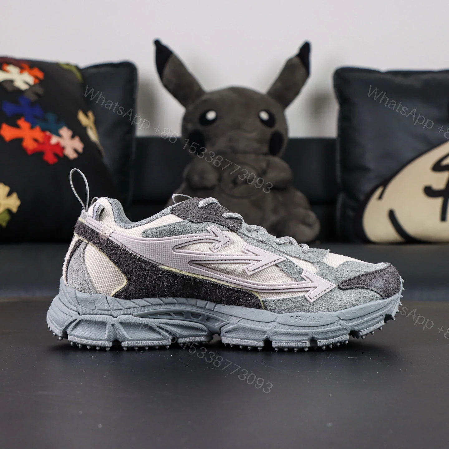 View 2 of Off White Be Right Back Grey