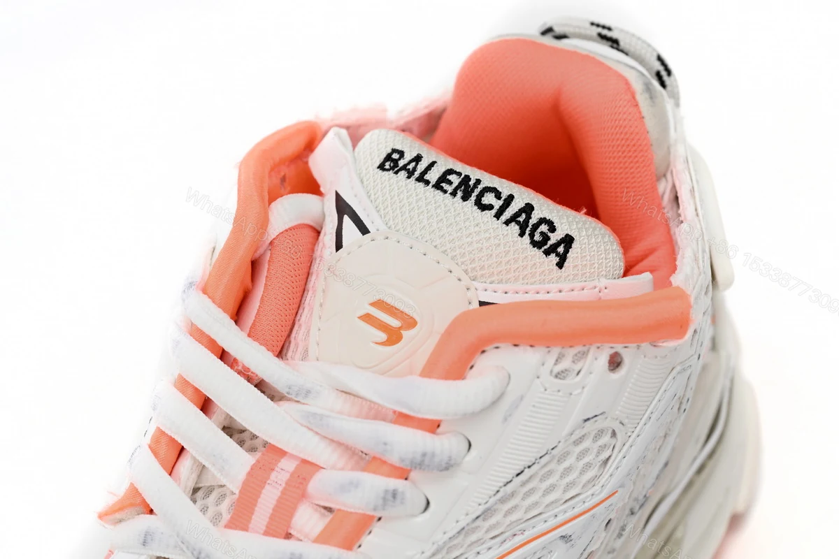 View 11 of Balenciaga Runner White Orange 677402 W1RB2 2115