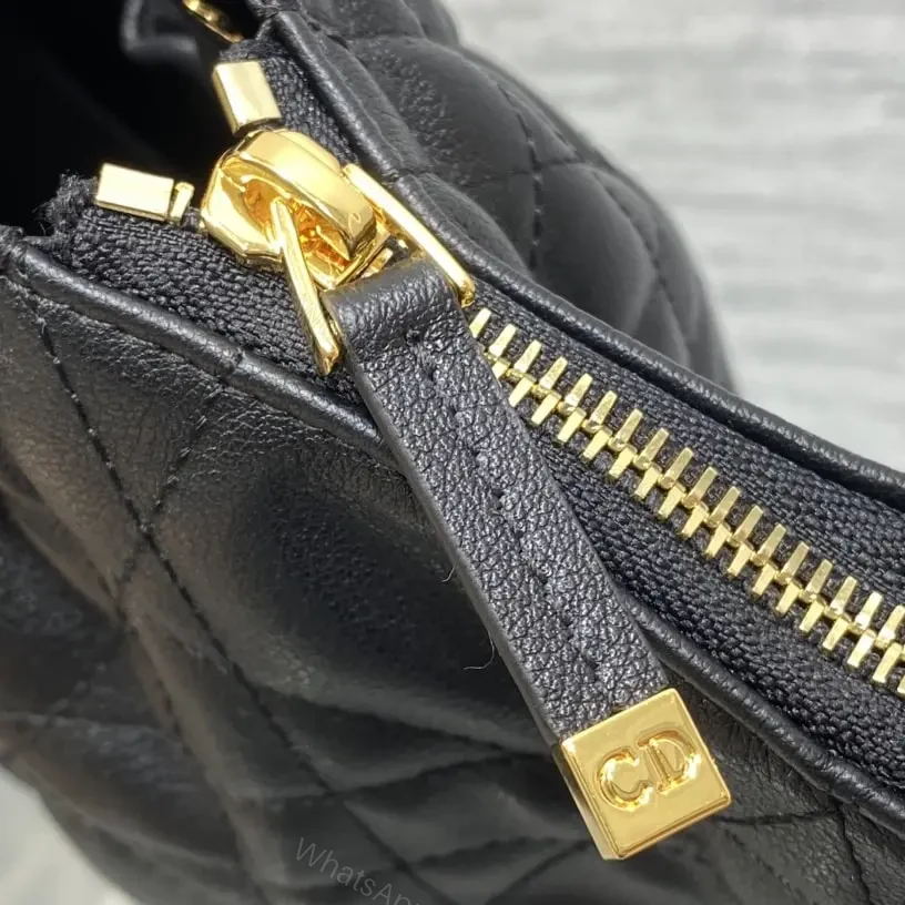 View 8 of 高仿Dior*Walk'n系列M451M900小牛皮手提單肩包黑色免檢版