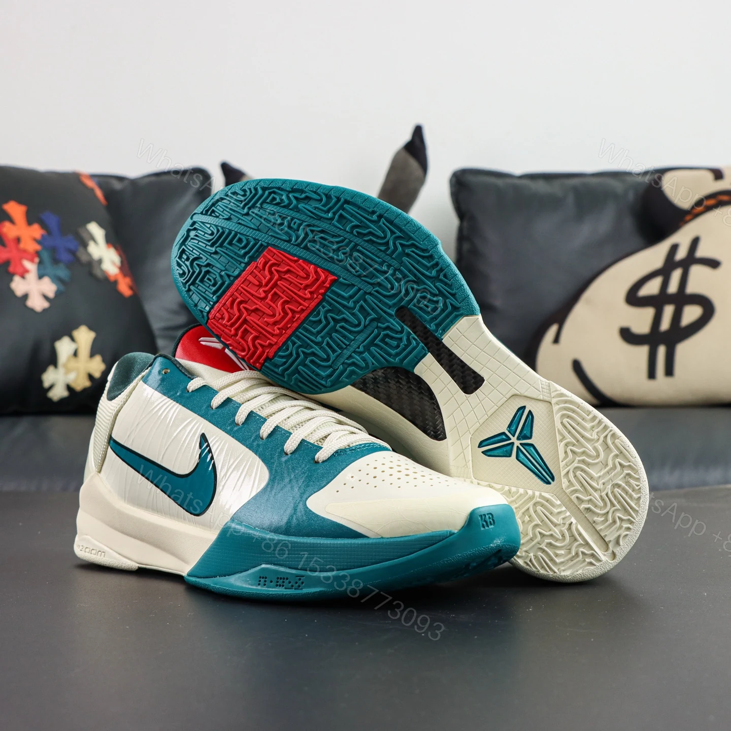 View 3 of Kobe 5 Protro Caitlin Clark Coconut Milk
