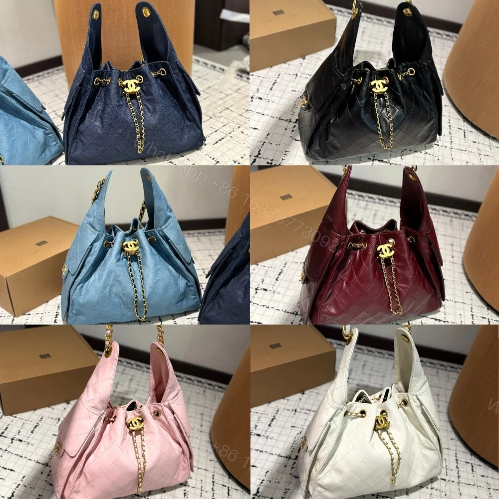 View 3 of Chanel 25 Medium Handbag Grained And Gold Tone Metal White 34Cm AS5293 B20304 10601