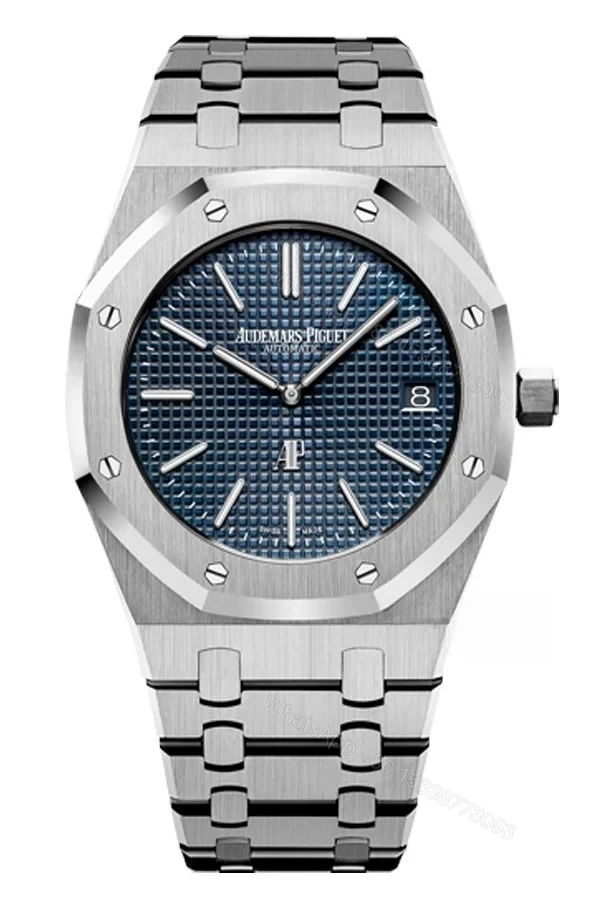 Audemars Piguet Super Clone Royal Oak “Jumbo” Extra-Thin 15202ST 39mm — view 1