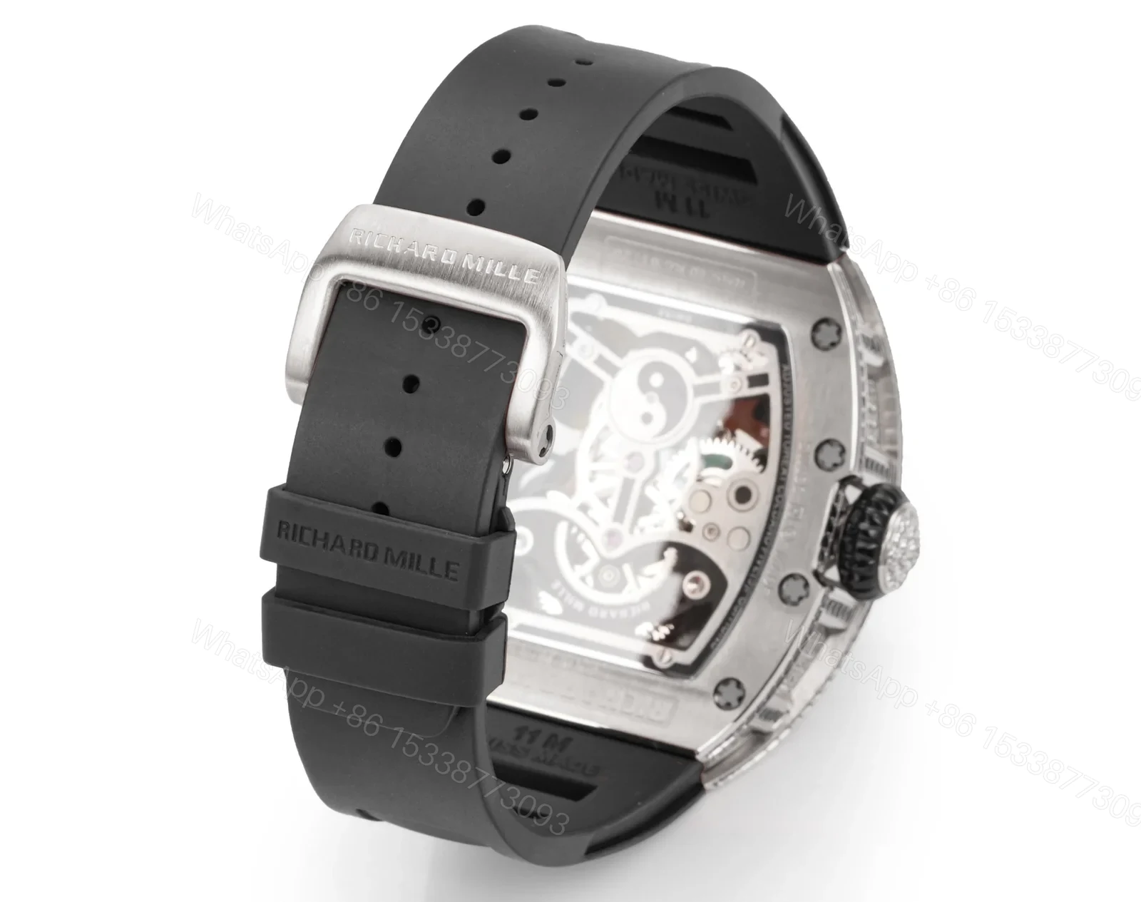 View 9 of Richard Mille RM59-01 T-Diamond Lizard Tourbillon Skeleton Sport Watch RM59-01-T-DIAMOND-LIZARD-TOURBILLON-SKELETON