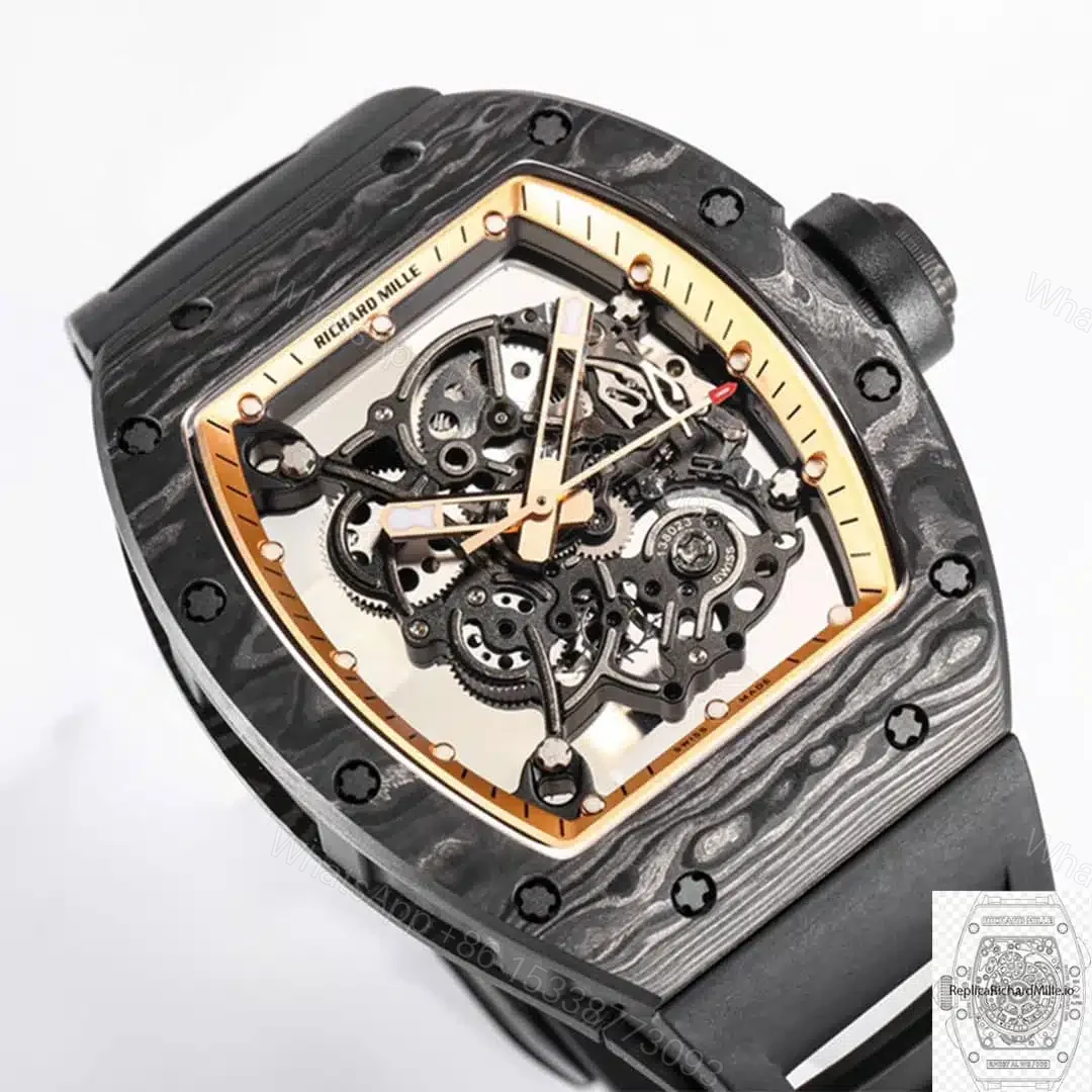 View 8 of Replica RM 055 NTPT Carbon Fiber Dial