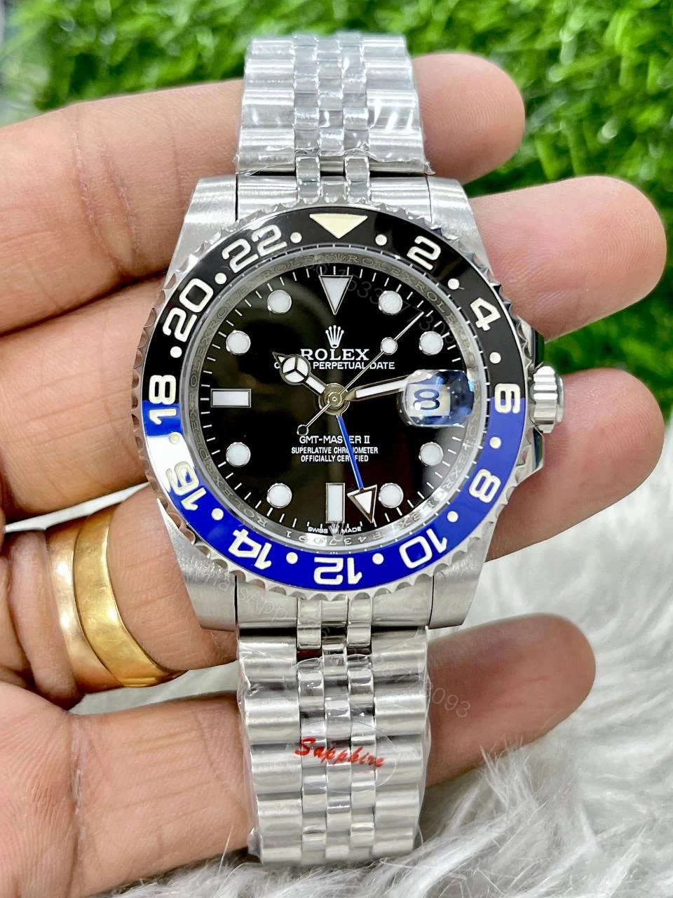 View 4 of Rolex Gmt Master 2 Batman Automatic 40mm