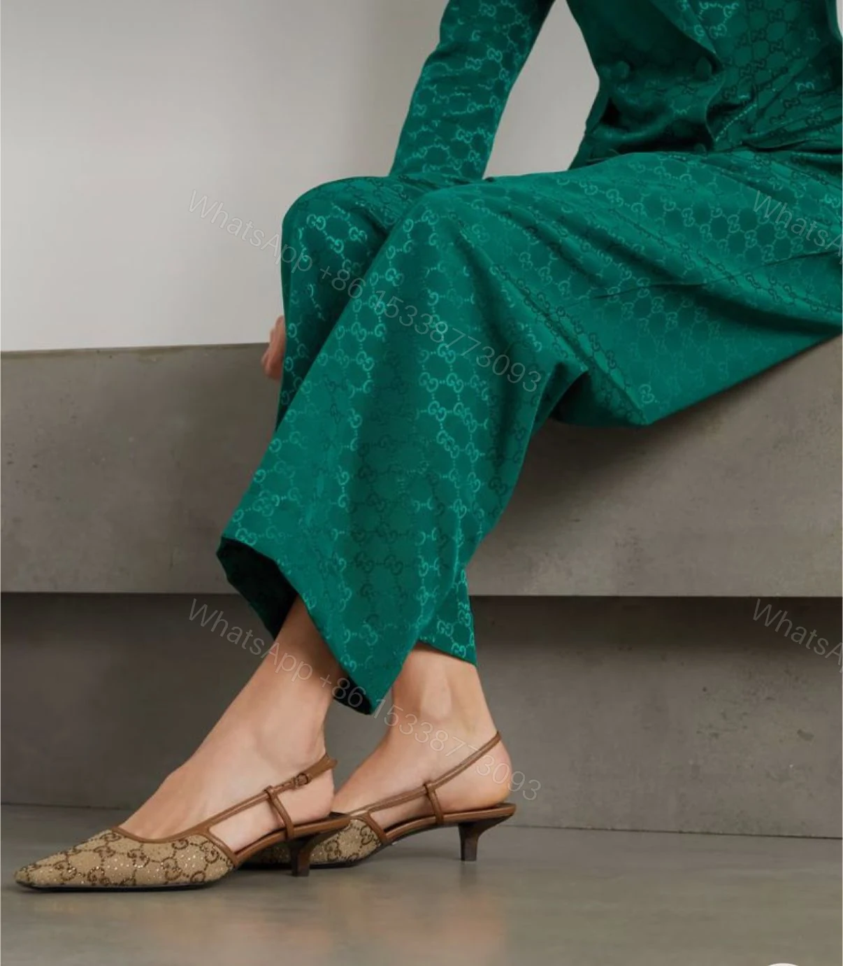 View 2 of FIRST COPY GUCCI PUMPS FOR WOMAN