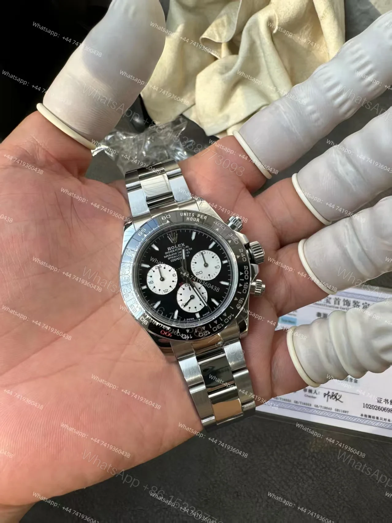 View 4 of Rolex Super Clone 1:1 Le Mans Daytona 100 Years Anniversary M126529LN 4132 Movement