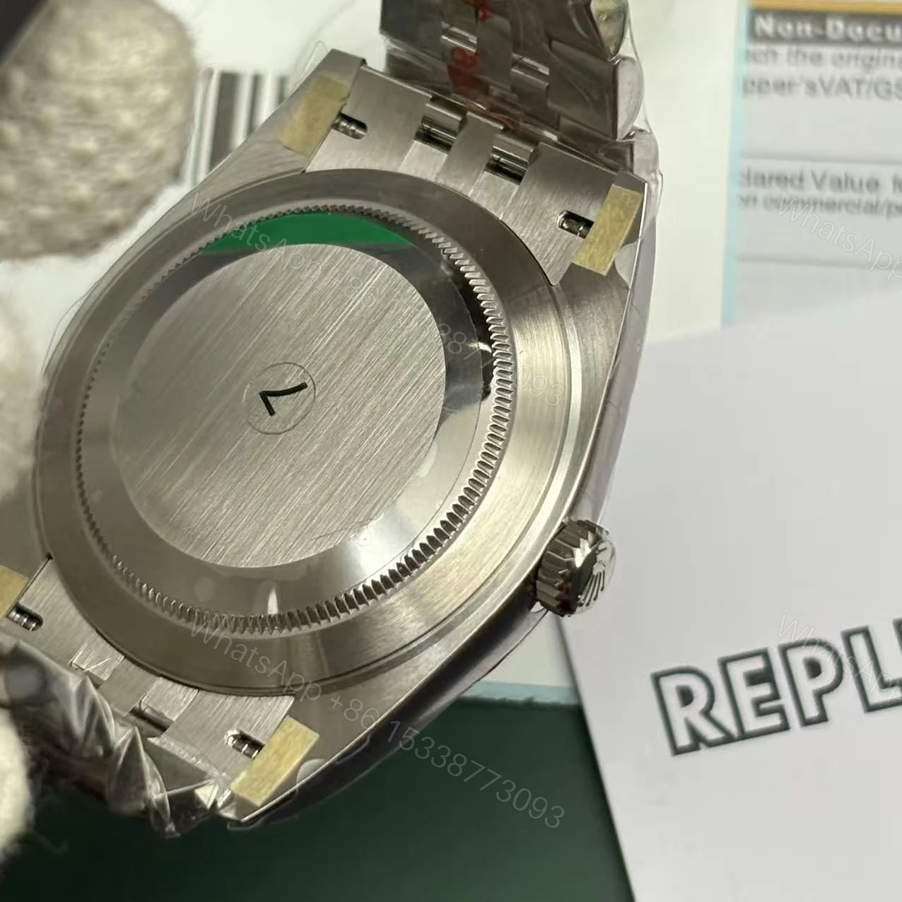 View 8 of Rolex Datejust M126334 Mint Green Watch