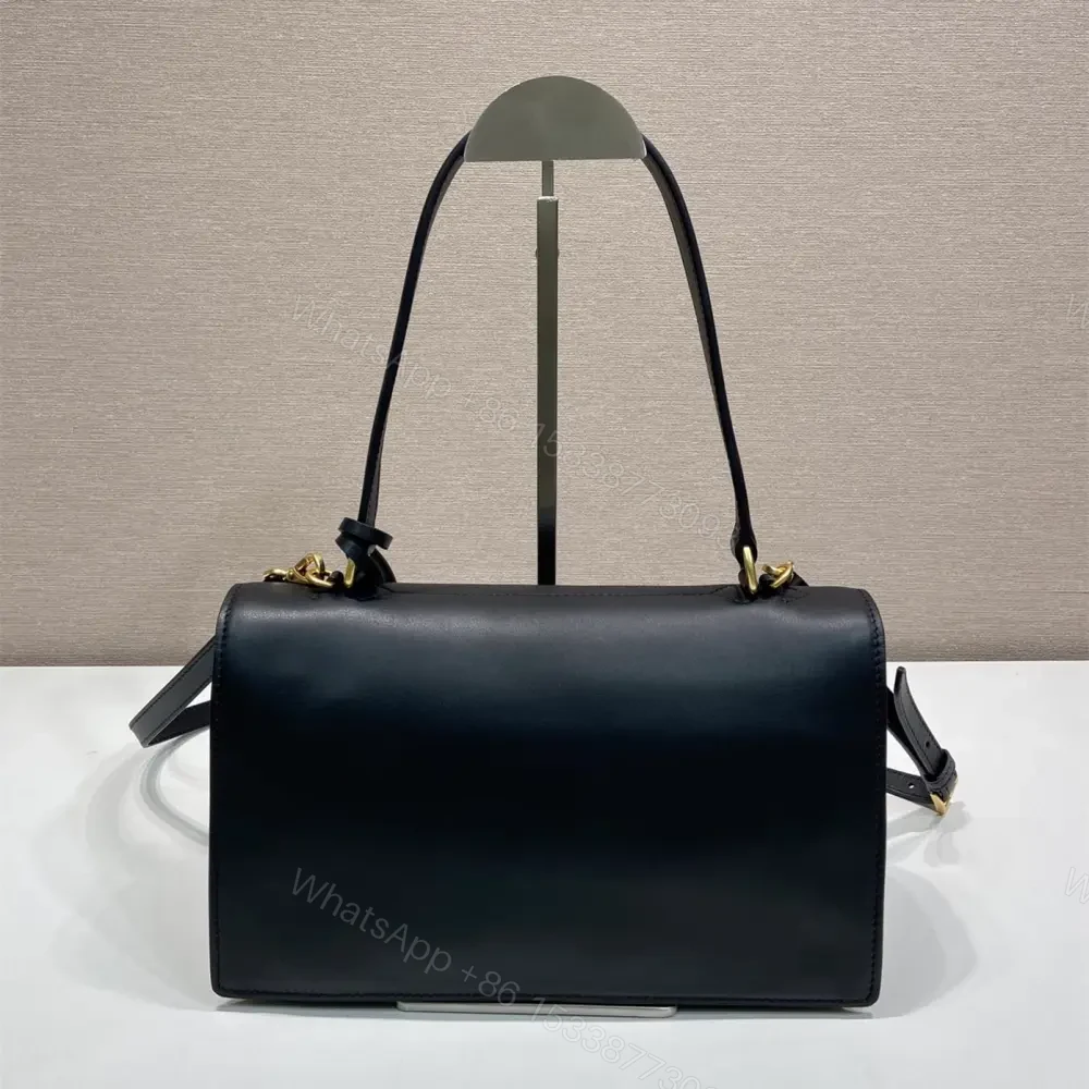 View 2 of 高仿Prada*SoftSound系列1BN023斜挎包黑色中號免檢版
