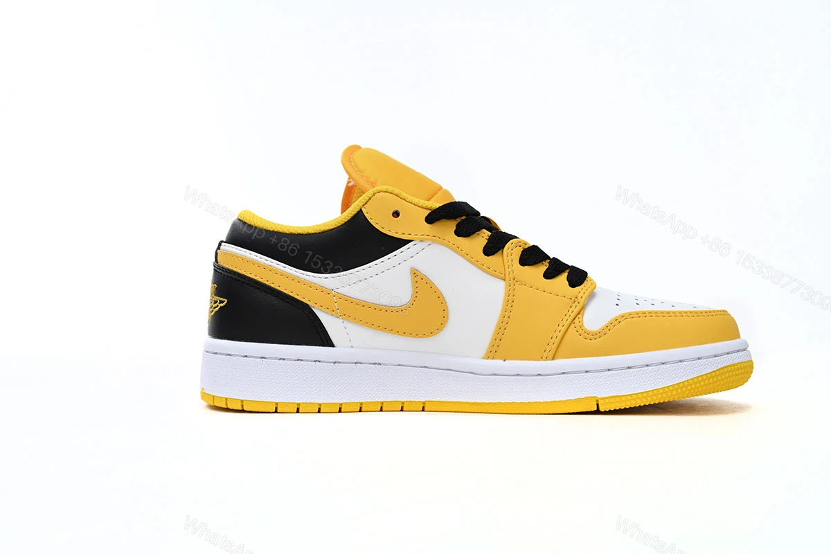 View 2 of Air Jordan 1 Low “University Gold” AJ1 553560-701