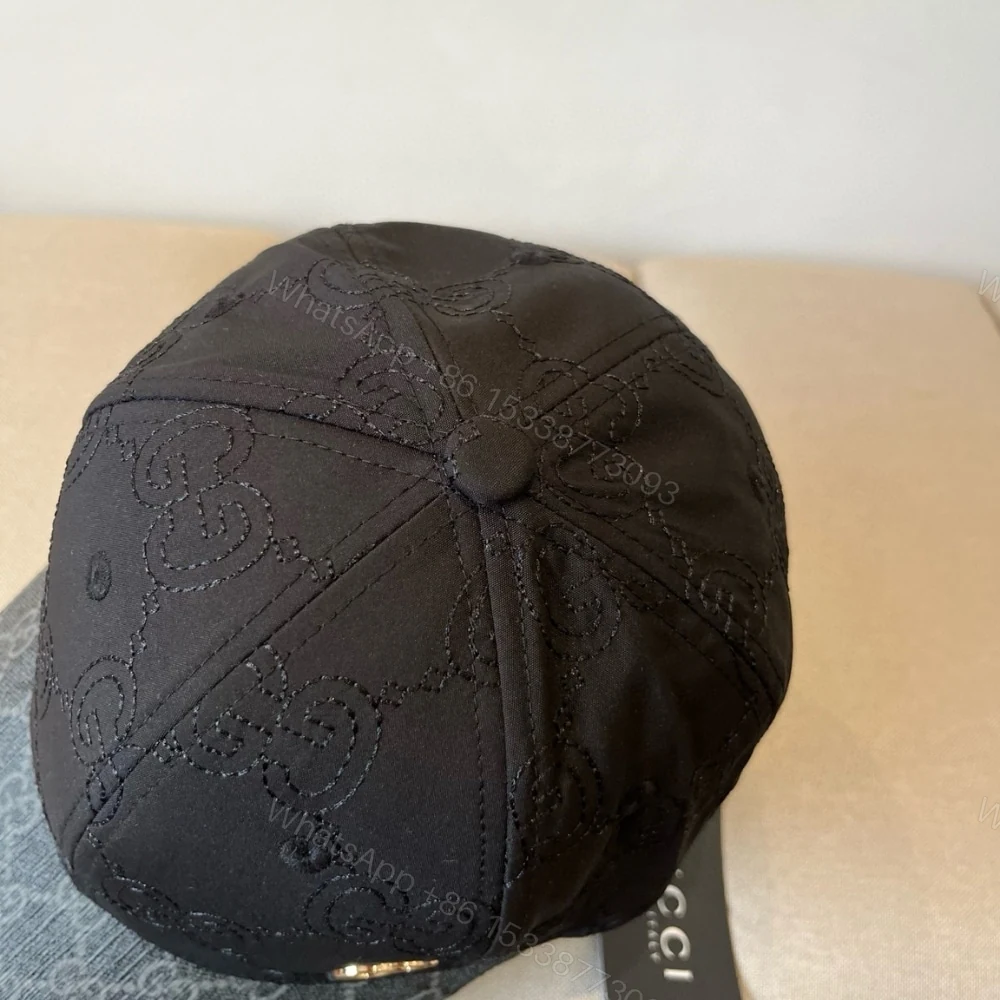 View 5 of Gucci GG Canvas Baseball Hat Black