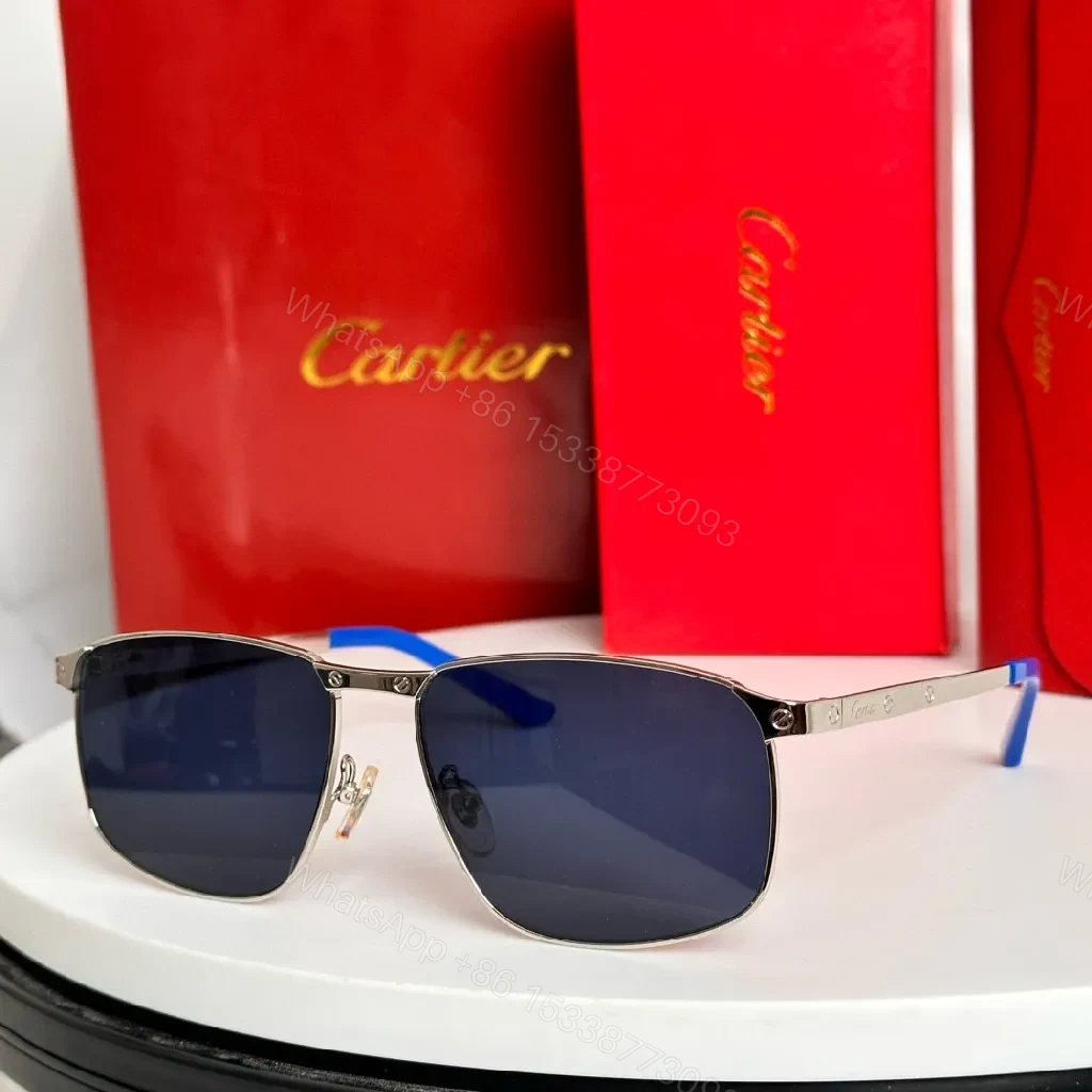 View 7 of Gold-Tone Metal Aviator Sunglasses - Timeless Luxury Comfort