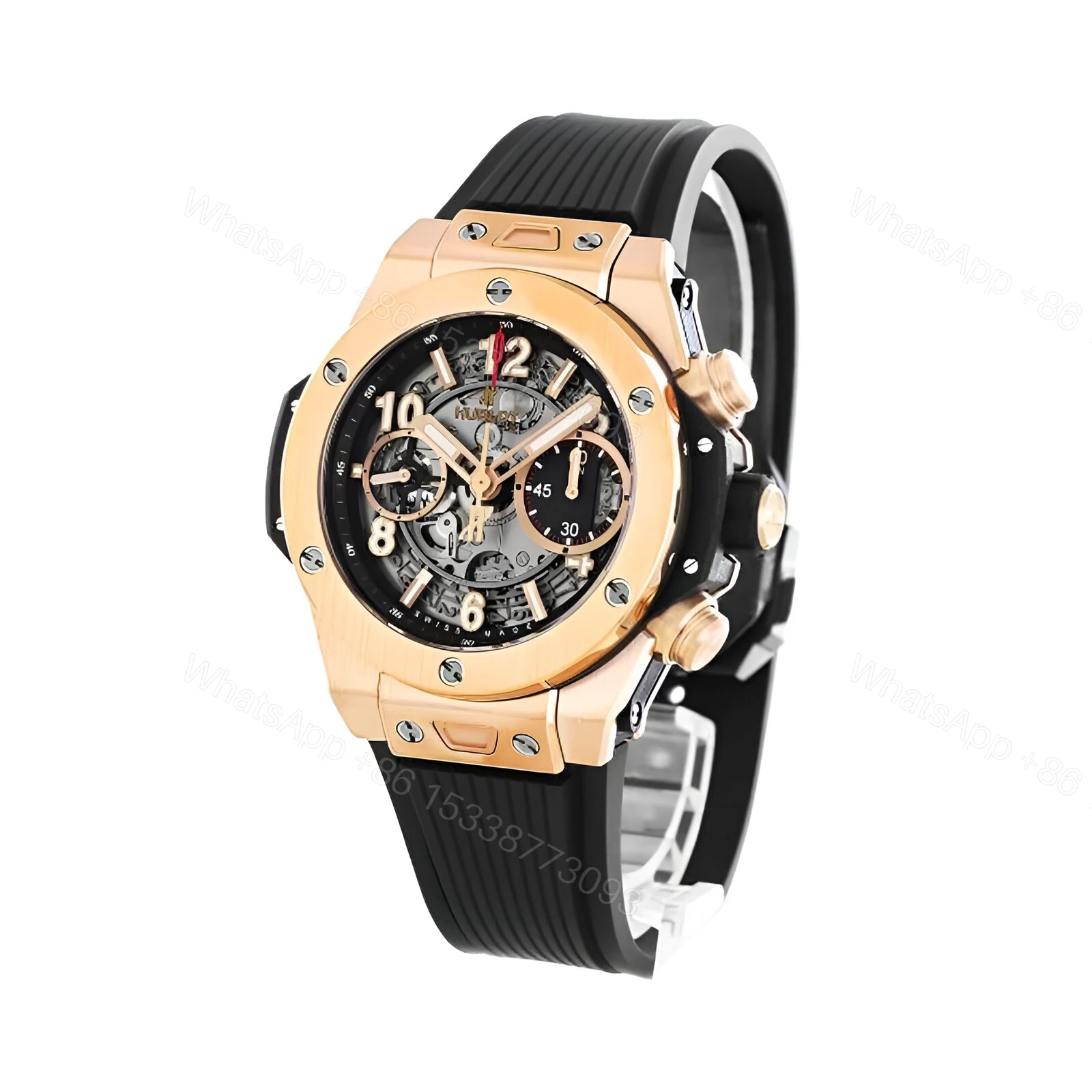 View 2 of Hublot Rose Gold Replica