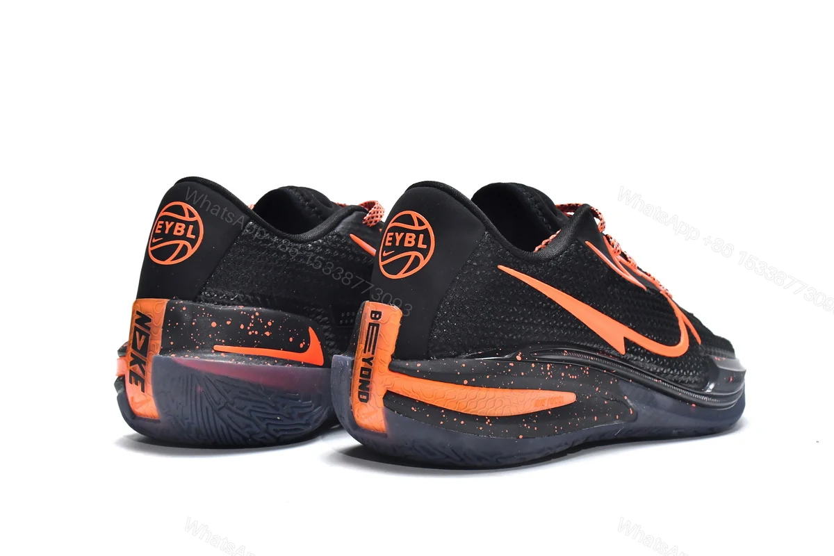 View 3 of Nike Air Zoom G.T. Cut EYBL Navy Orange DM2826-001
