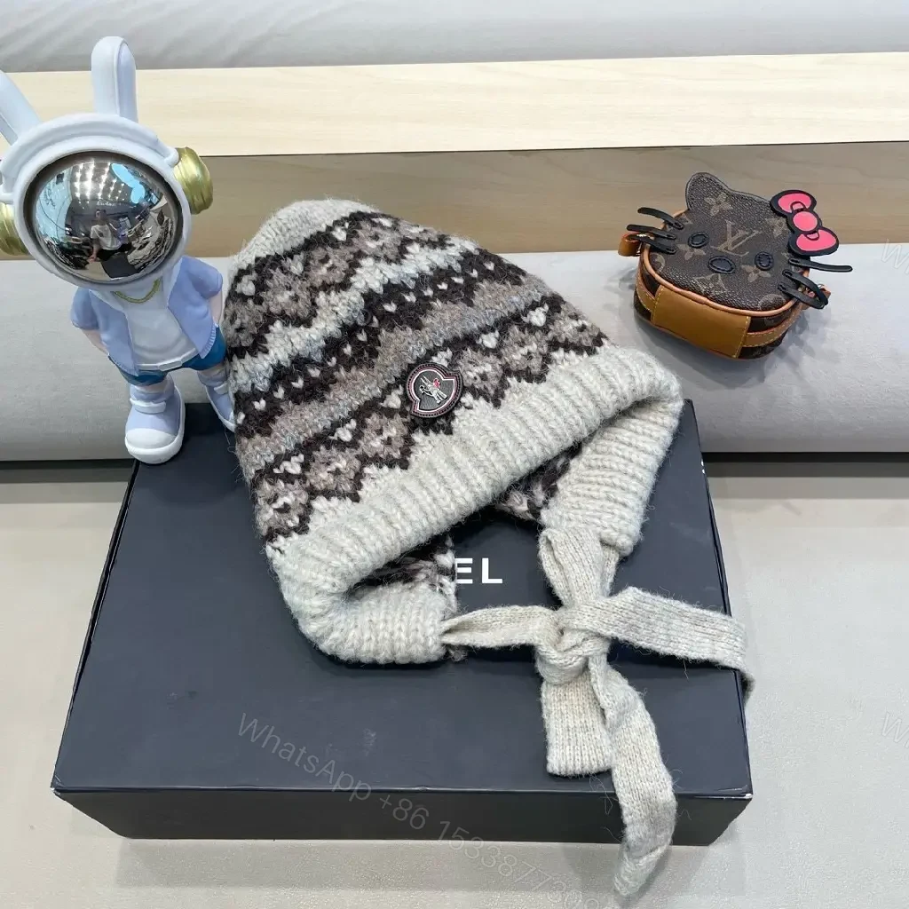 View 10 of Cozy Knit Hat with Subtle Logo – Premium Warmth Cap