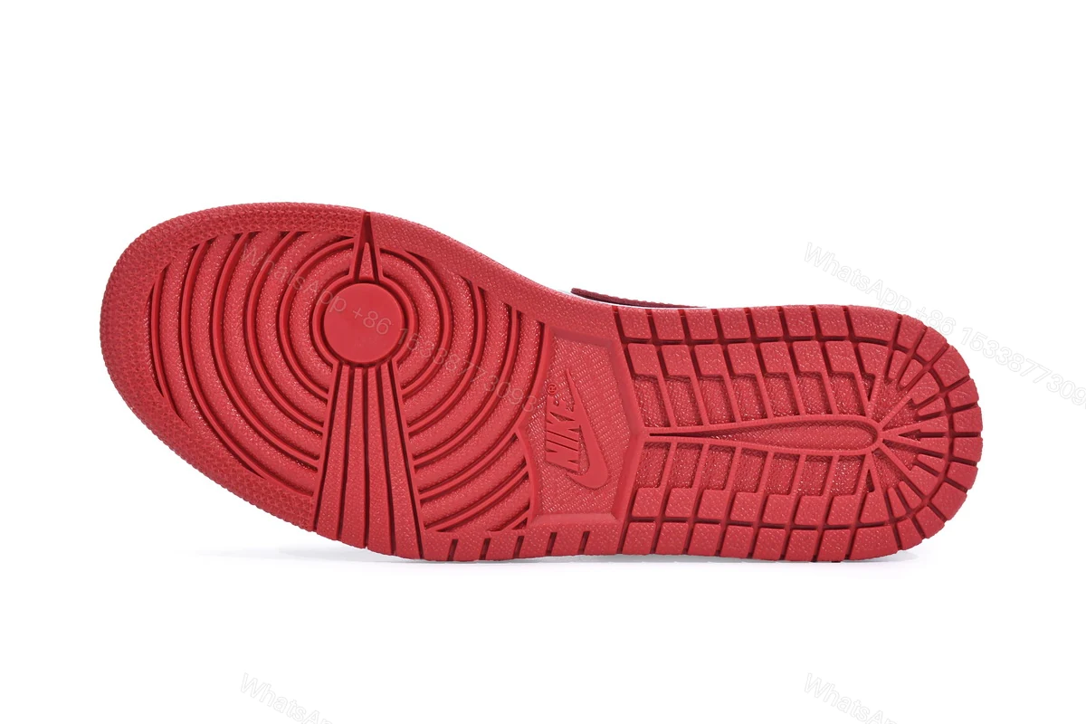 View 5 of Air Jordan 1 High OG Bred Patent 555088-063