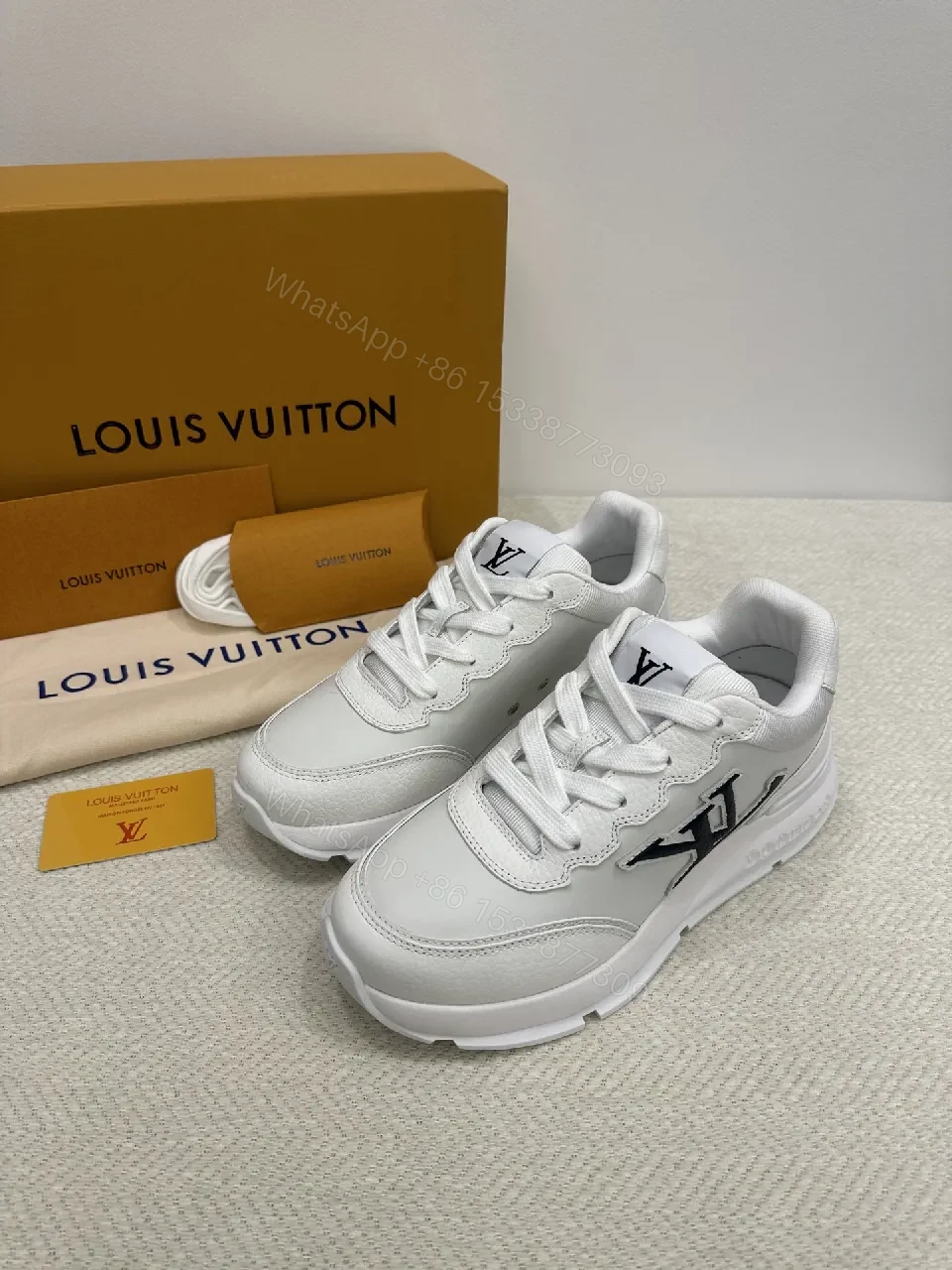 White Leather Luxe Sneakers: Signature Accents, All-Day Comfort — view 1