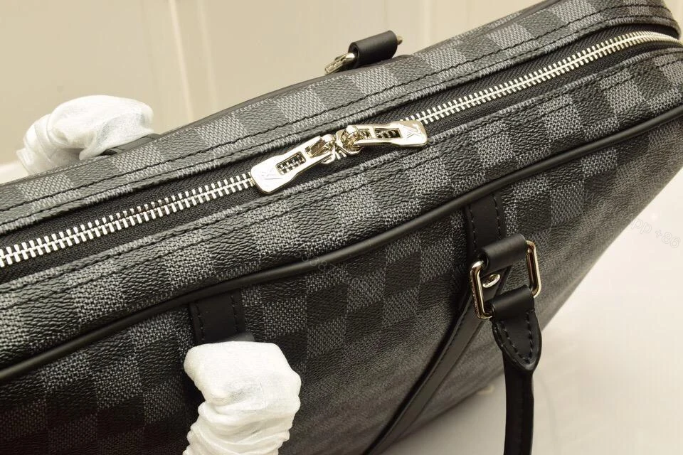 View 9 of LOUIS VUITTON Porte-documents Voyage PM Eclipse Monogram