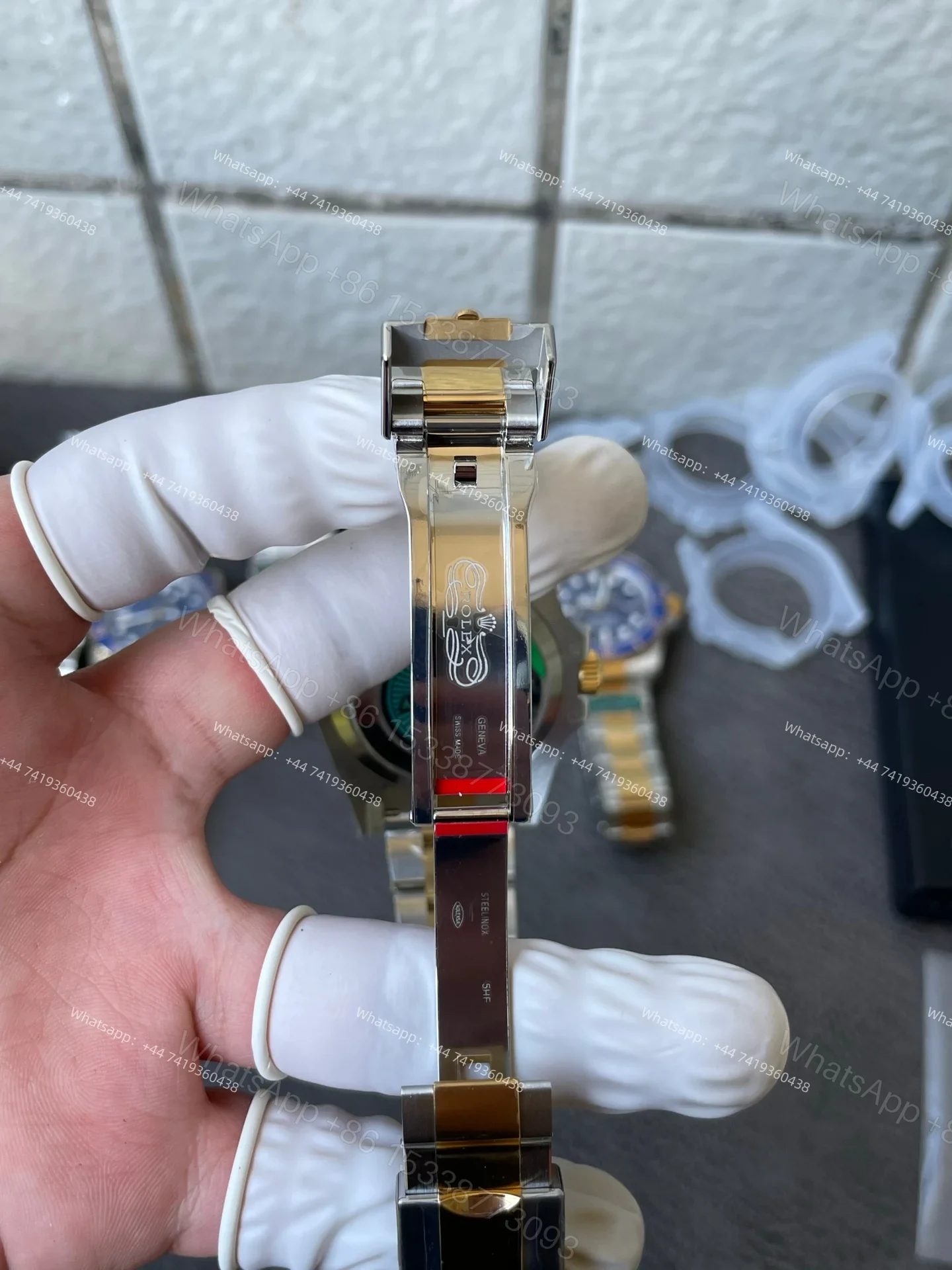 View 6 of Rolex Super Clone Watches 1:1 Submariner 126613LN Black Weighted Edition