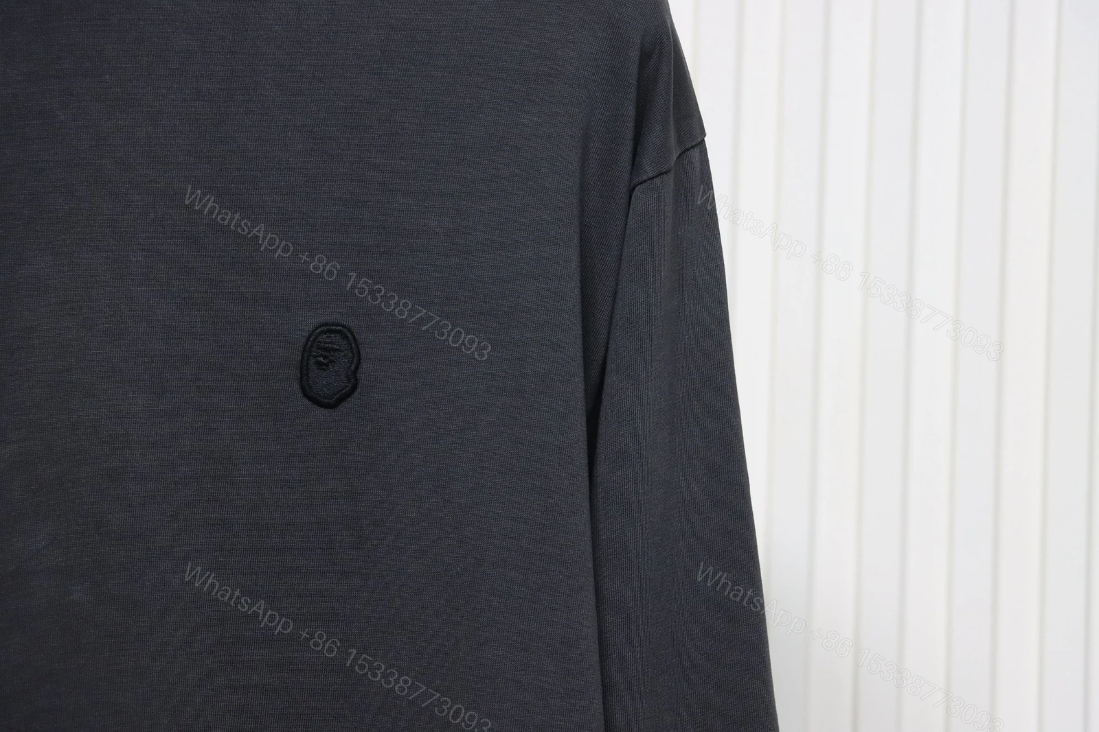 View 2 of Bape 24SS Small Embroidered Long Sleeves