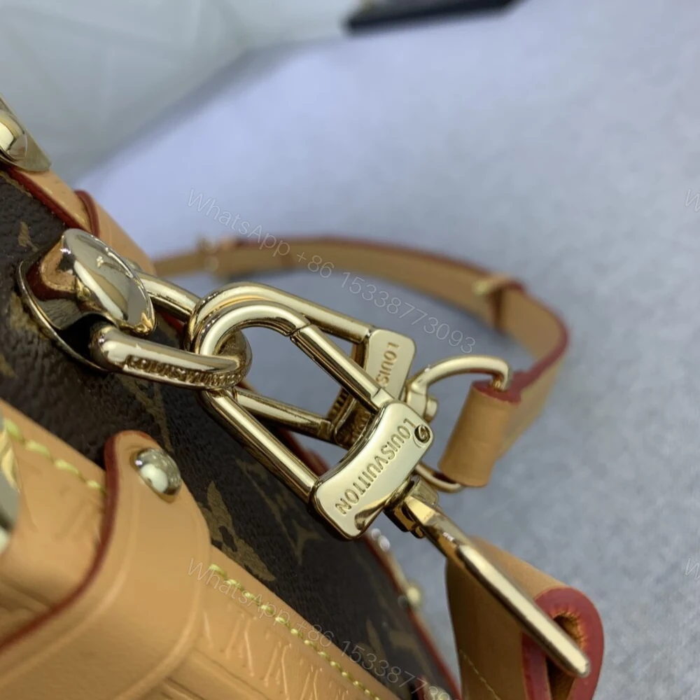 View 7 of Louis Vuitton Side Trunk Monogram Brown 21Cm M46358