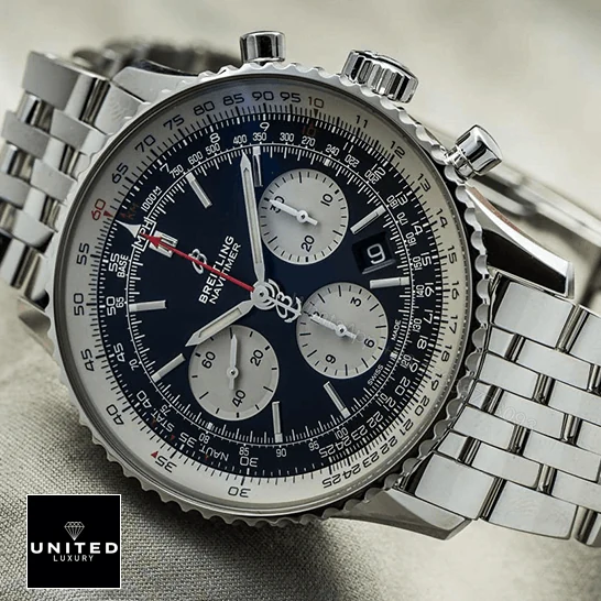 View 5 of Breitling Navitimer B01 AB0127211C1A1 Replica