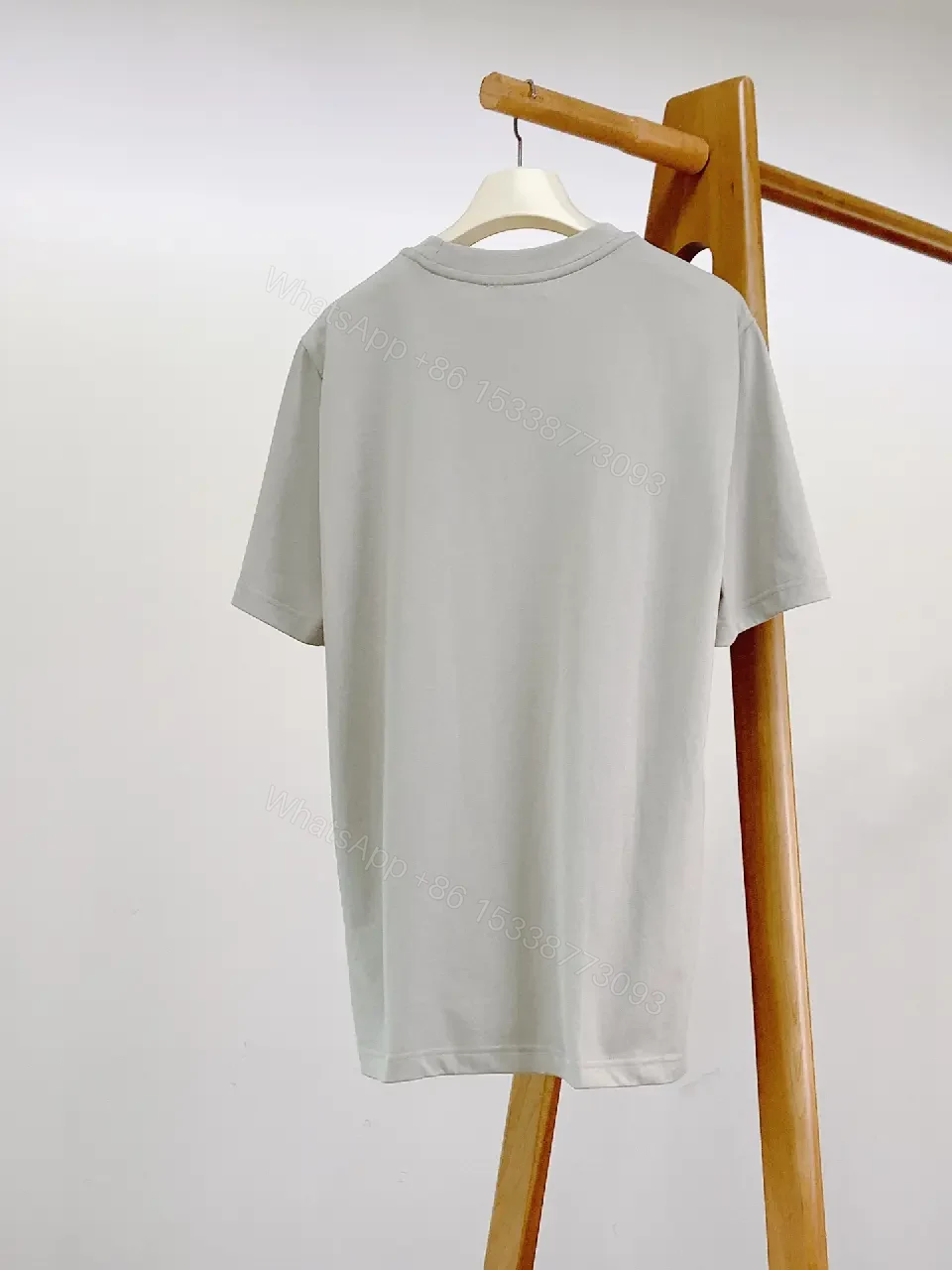 View 7 of Relaxed Tee + Premium Knit + Minimalist + Chest Patch Detail + T-Shirt