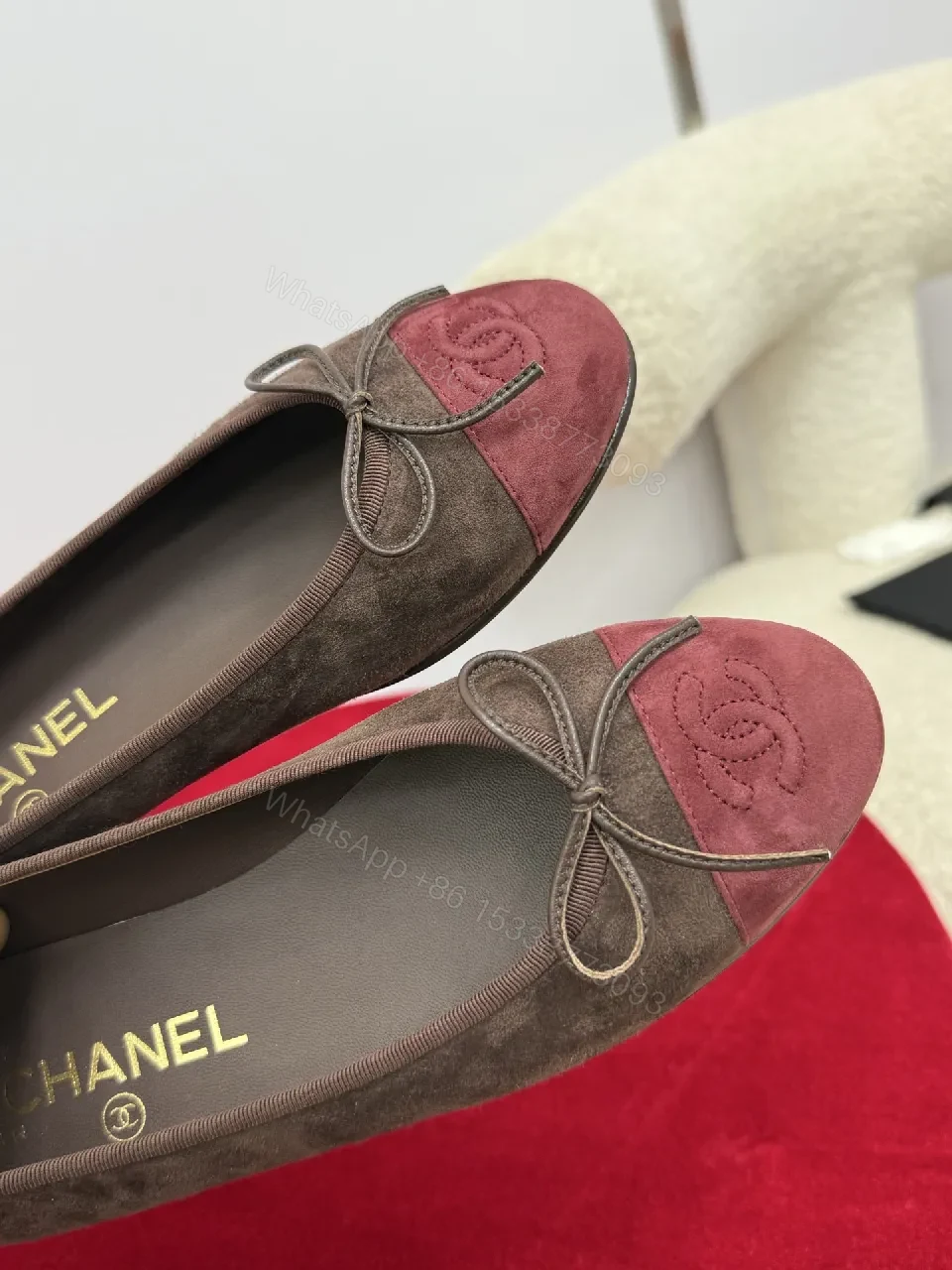 View 2 of Velvet Ballet Flats: Subtle Shine, Everyday Luxe Flats