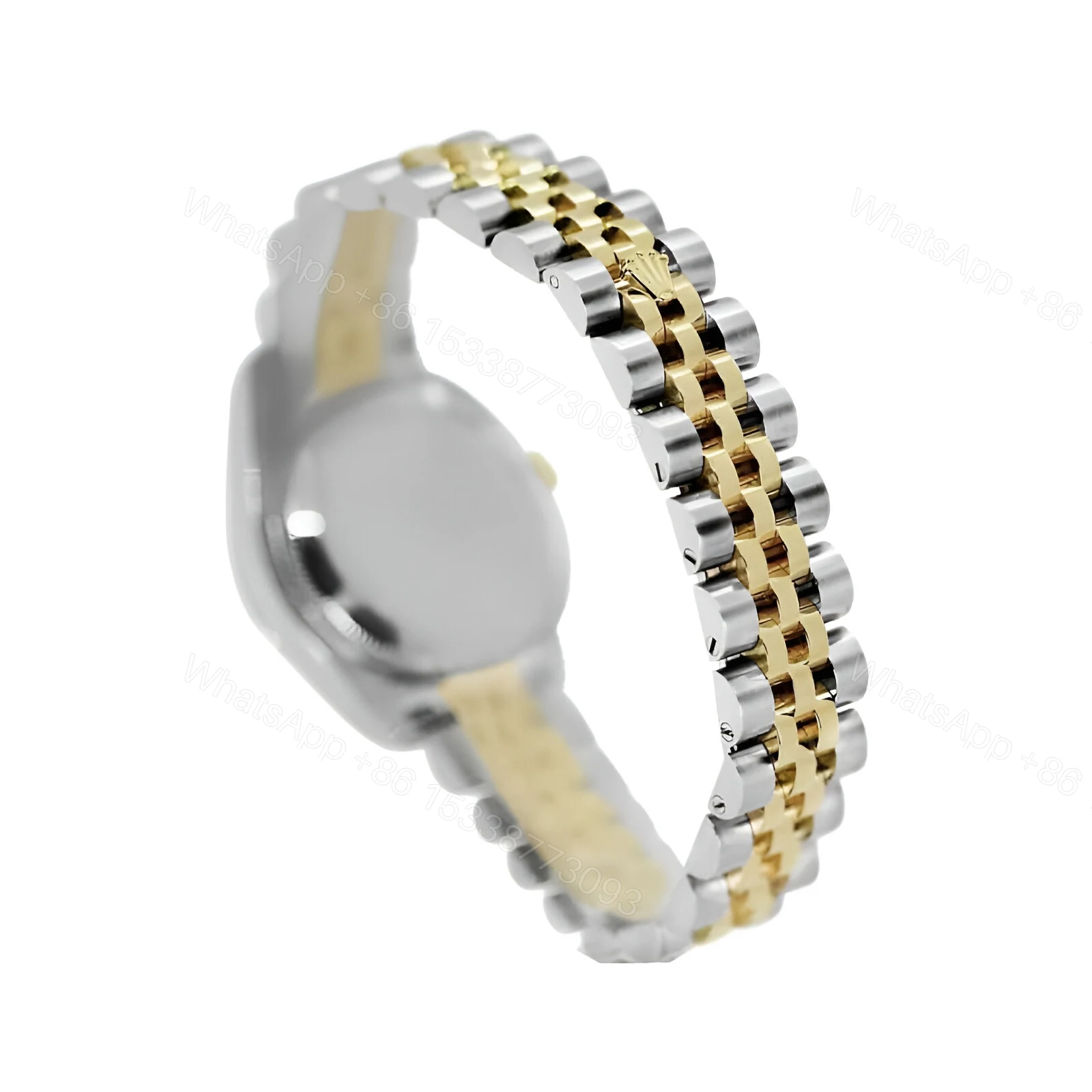 View 4 of Rolex Datejust 179173 Yellow Gold & Diamond Silver Dial Replica