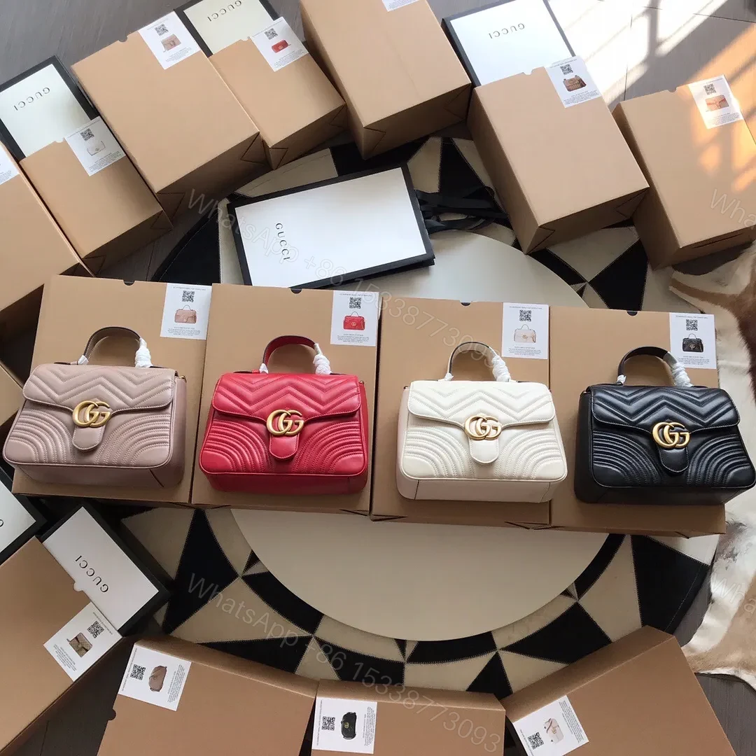 GG Marmont Small Top Handle Bag — view 1
