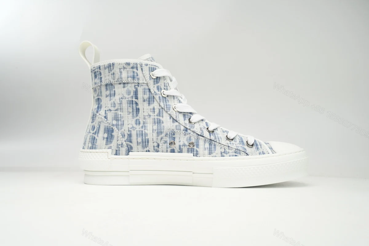 View 5 of Dior B23 HT Oblique Transparency Electric Embroidered Benim