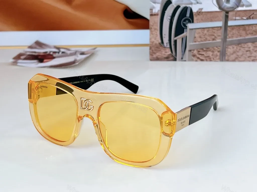 View 5 of Bold DG-Style Oversized Sunglasses: Luxe, UV400, Acetate